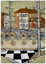 Load image into Gallery viewer, Ny! Stad med stenbro