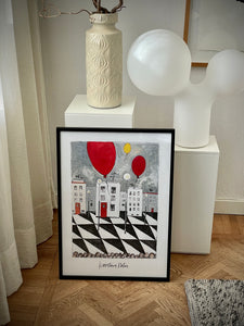 Affisch Ballonger